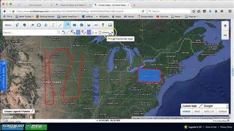Create Maps : Scribble Maps.